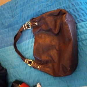Mk large size purse and dark brown